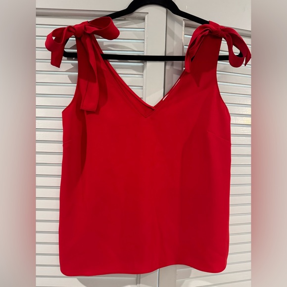 Amanda Uprichard Tops - Amanda Uprichard Vibrant Red Camisole